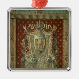 Design for a tapestry in Bonaparte's study Metal Ornament
