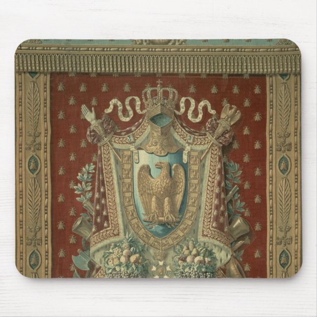 Design for a tapestry in Bonaparte's study Mouse Pad (Front)