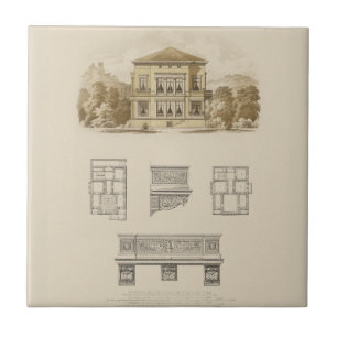 Design for an Estate with Interior Plans Tile
