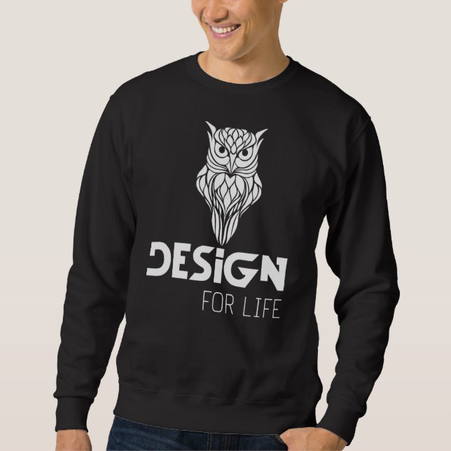 Design For Life  Good Mood 1 Sweatshirt (Front)