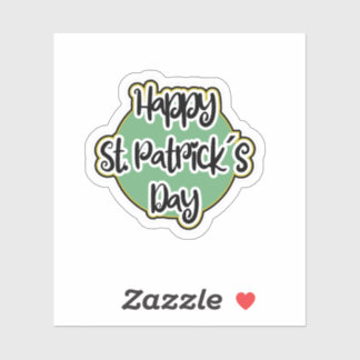 Design for St. Patrick's Day. Sticker