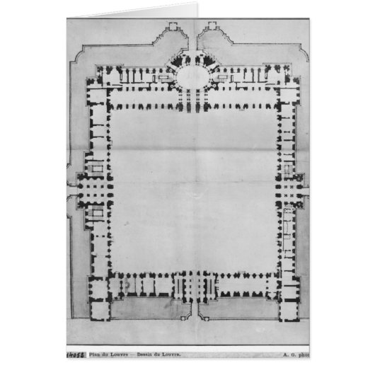Design for the eastern buildings of the Louvre (Front)