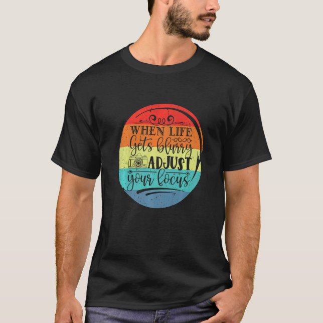 Design for World Photo's Day Camera Photography T-Shirt (Front)