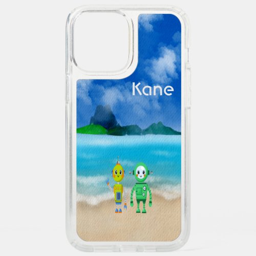 Design for Young Boy with Robots Speck iPhone 12 Pro Max Case