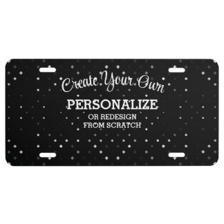 Design From Scratch - License Plate