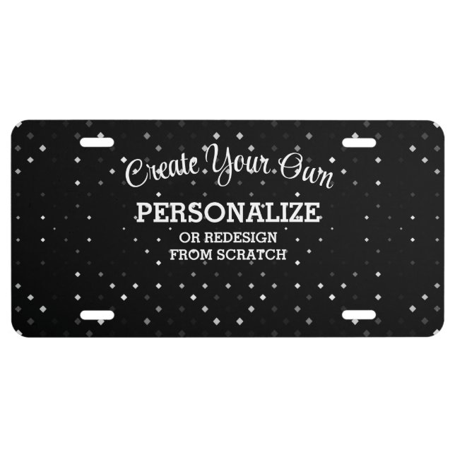 Design From Scratch - License Plate (Front)