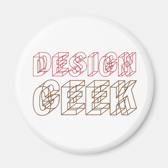Design Geek Magnet (Front)