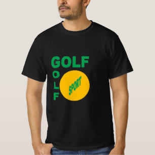DESIGN GOLF SPORT black T-shirt