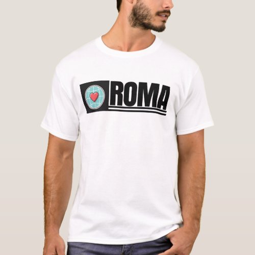 DESIGN I LOVE ROMA T_Shirt