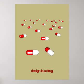 design is a drug poster