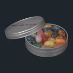 Design jelly bean tin<br><div class="desc">Special design jelly bean tin. purchase yours today. Thank you</div>
