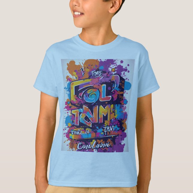 Design kids t-shirt  (Front)