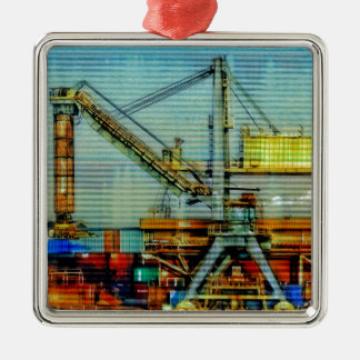 Design Kran Metal Ornament