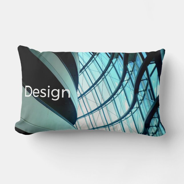 Design Logo,  Lumbar Pillow (Front)