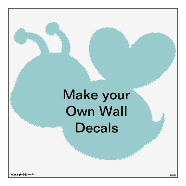 Design Make your own Custom Wall Decals Stickers (Front)