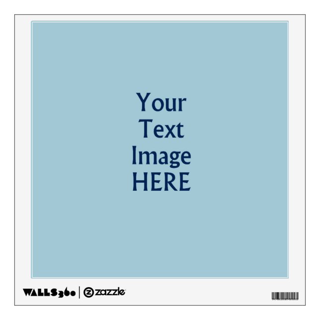 Design Make Your Own Custom Wall Decals Stickers (Front)