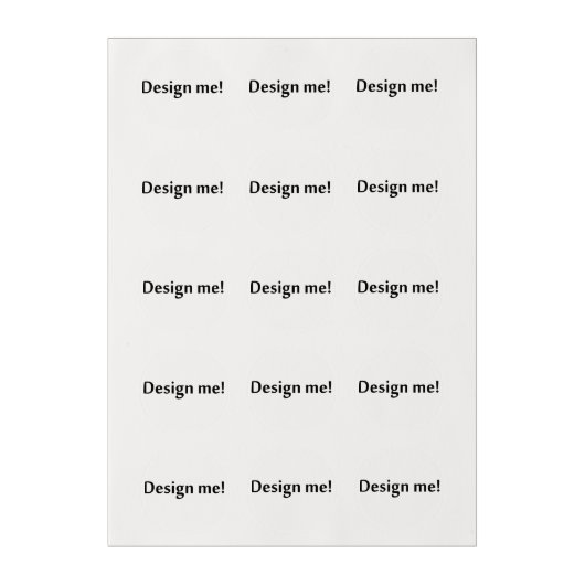 Design me Edible Frosting Sheets (Sheet)