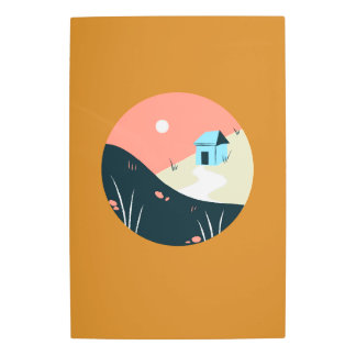 Design Metal Print