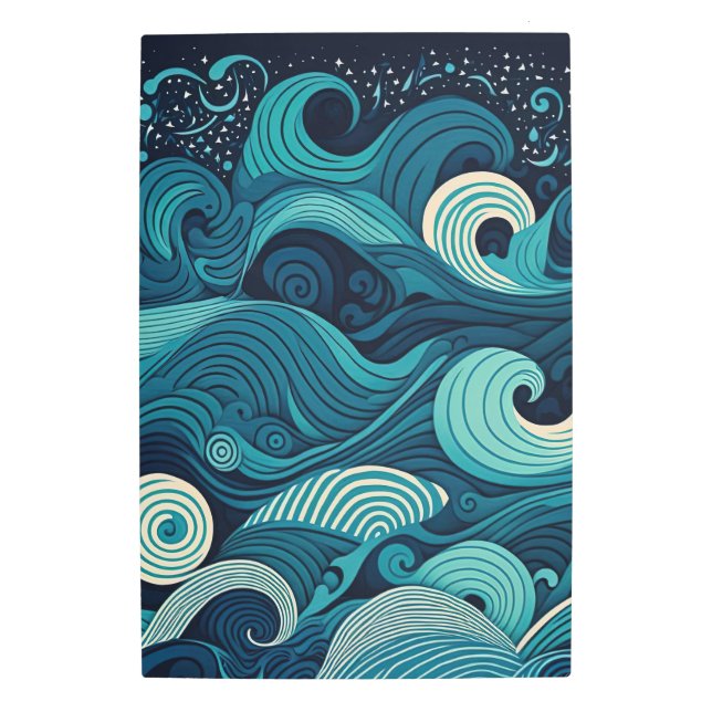 Design Metal Print (Front)