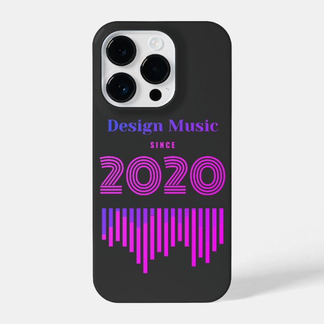 Design Music fashion design iPhone 14 Pro Case (Back)