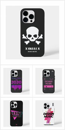 Design Music iPhone Case Collection