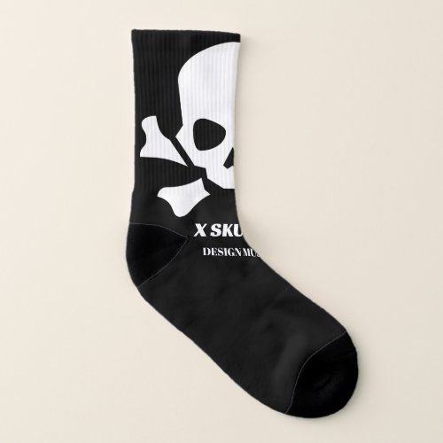 Design Music X Skull X design All_Over_Print Socks