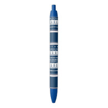 Design nautical blue ink pen