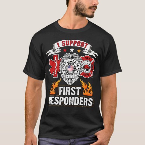 DESIGN NICHE FIREFIGHTER _ KITU TEAM_18 T_Shirt