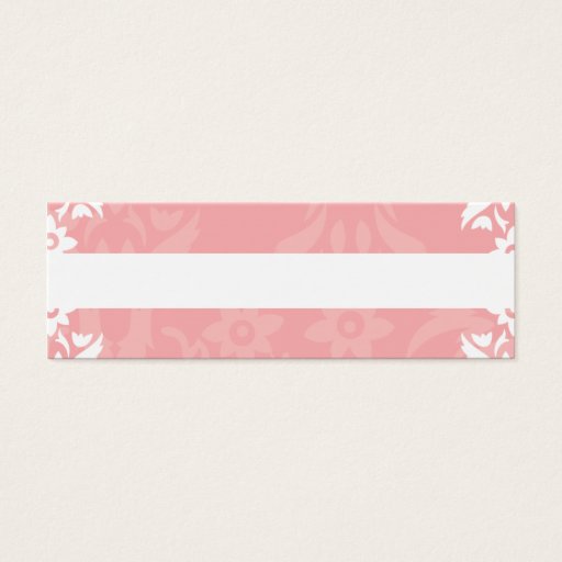 Customizable Design No.1 Place Card - PINK Business Card Templates