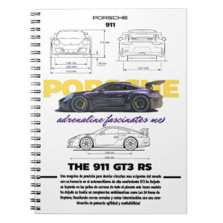 Design Notebook Porsche Template