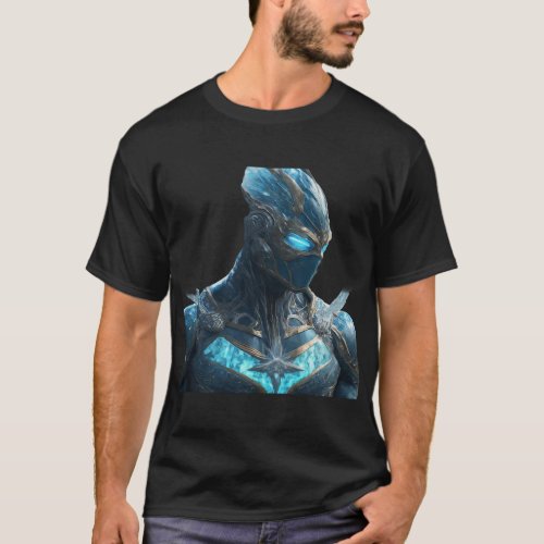 Design of a superhero with the ability to control  T_Shirt