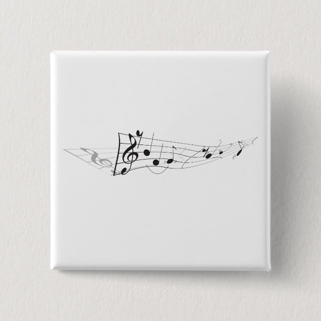 Design Of A Twisting Musical Score Button (Front)