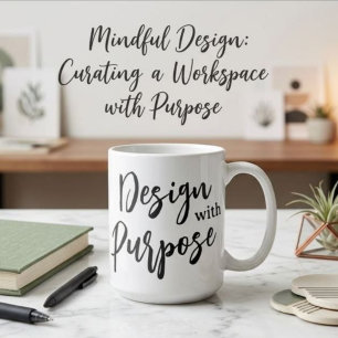 Design on purpose giant coffee mug