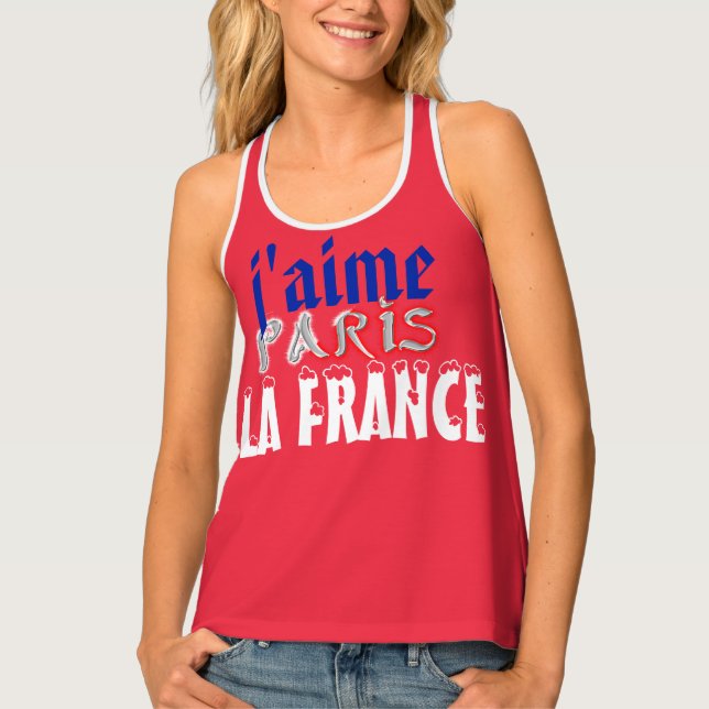 Design Online French women’s All-Over Print Top (Front)