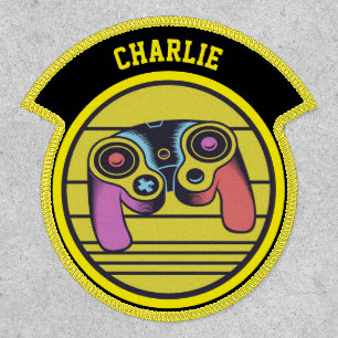 Design Own GAMER Gaming Games Streaming Merch Patch