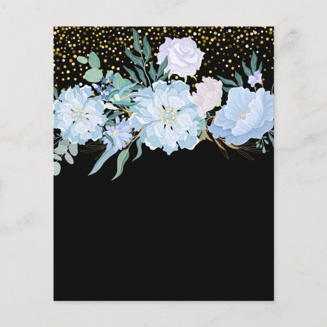 Design OWN Girly Party Event Wedding Birthday Flyer (Front)