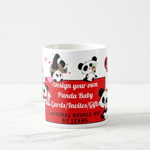 DESIGN Own PANDA Baby Gifts _ FREE DESIGN HELP Coffee Mug