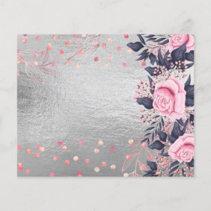 Design OWN Rosegold Metallic Event Business Flyer