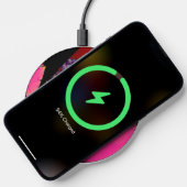 Design Patchwork Pink Wireless Charger (Phone)