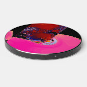 Design Patchwork Pink Wireless Charger (Front 2)