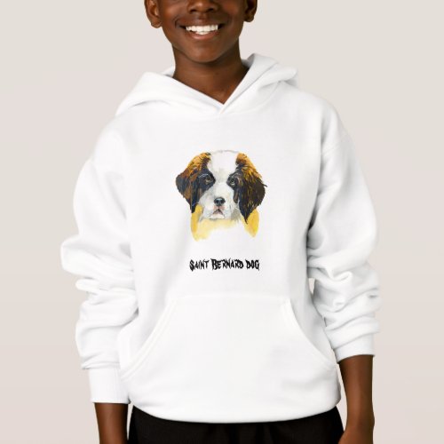 Design Saint Bernard Dog Hoodie