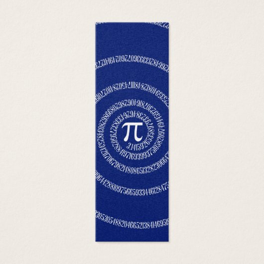 Design Spiral for Pi on Navy Blue (Front)