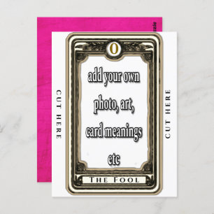 Design The Fool Tarot Card