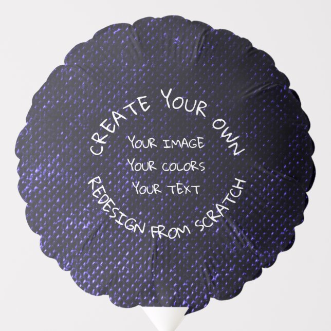 Design This Fully Customizable Balloon (Front)