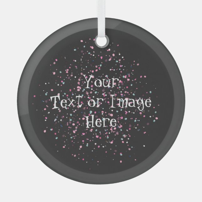 Design This Glass Ornament (Front)