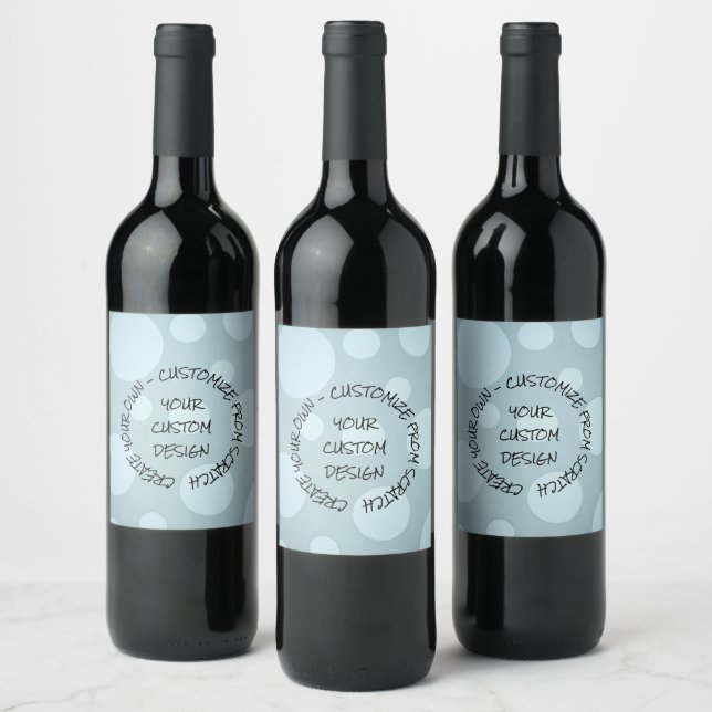 Design This Wine Label (Bottles)