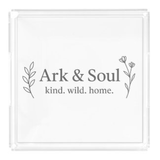 Design Tray. Acrylic Tray