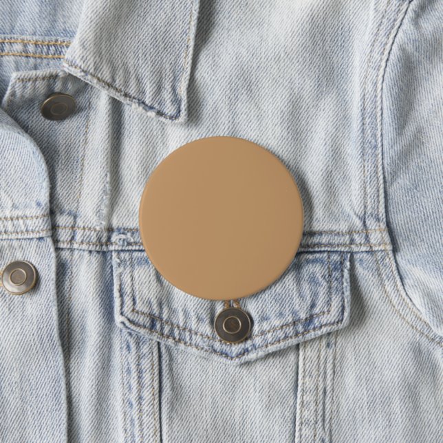 Design with a Brown Background and White Border Button (In Situ)