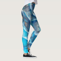 Design with blue transparent water