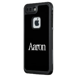 Design with your name. LifeProof FRĒ iPhone 7 plus case